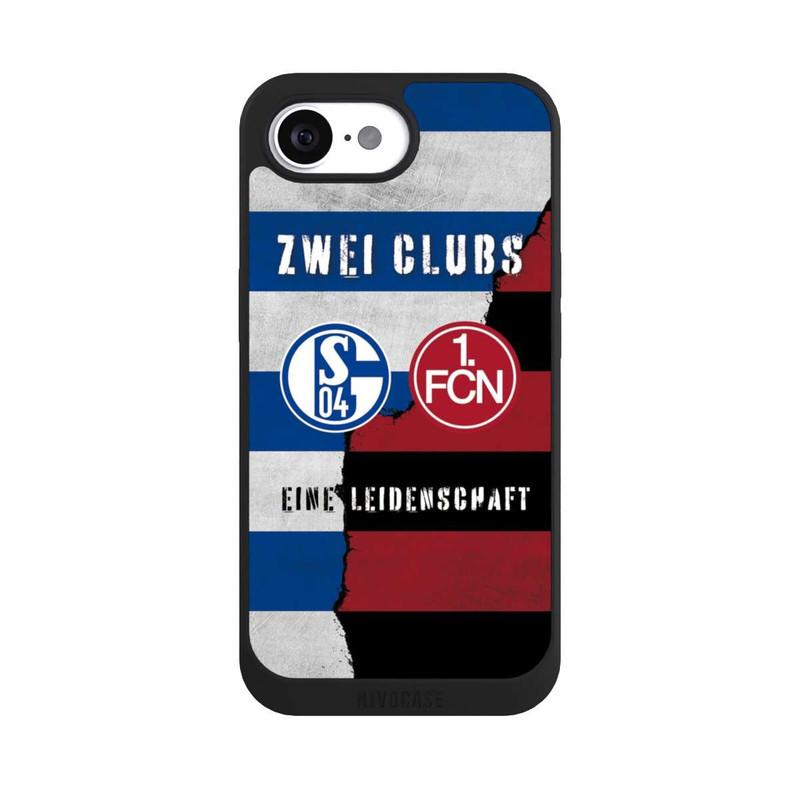 iPhone 16e NIVOpure Fanfreundschaft Schalke x Nürnberg