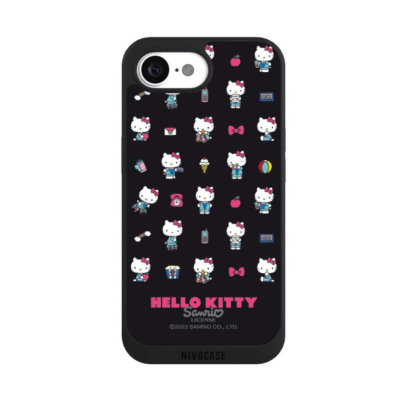 iPhone 16e NIVOpure Hello Kitty 90s noir