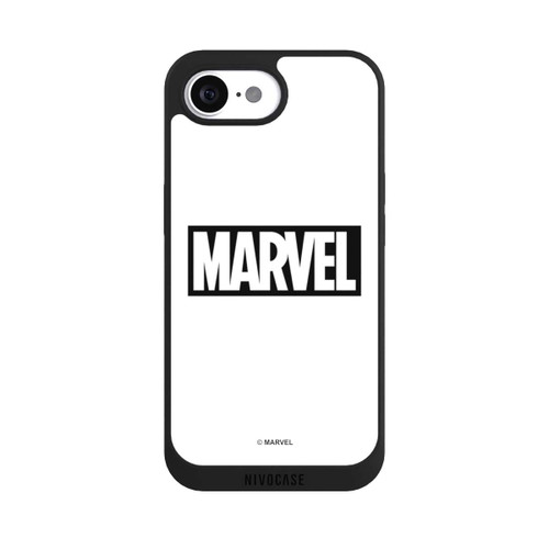 Apple iPhone 16e NIVOpure Marvel Logo White