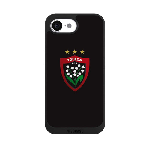 Apple iPhone 16e NIVOpure Logo RC Toulonnais Noir