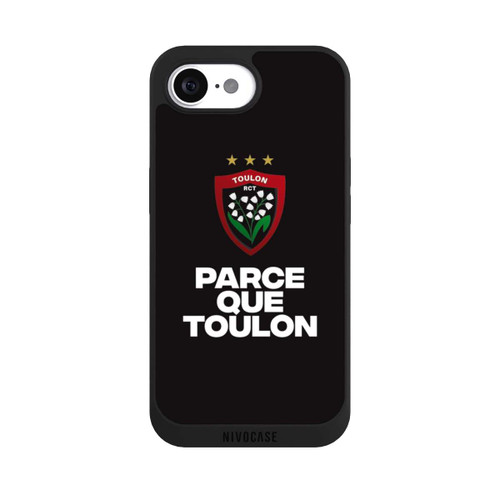 Apple iPhone 16e NIVOpure Parce Que Toulon Noir