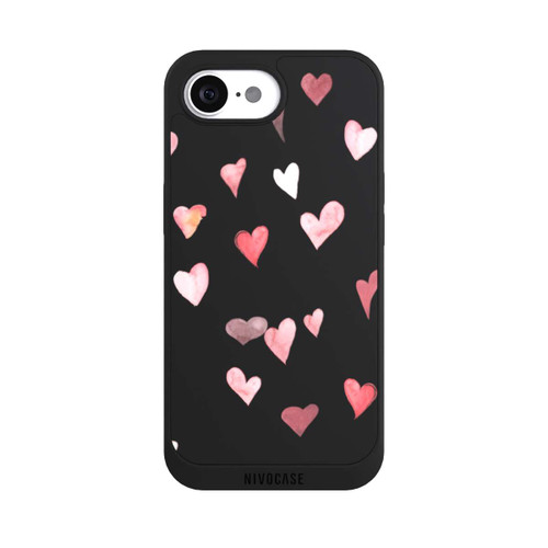 Apple iPhone 16e NIVOpure Coeurs de Saint-Valentin tombant