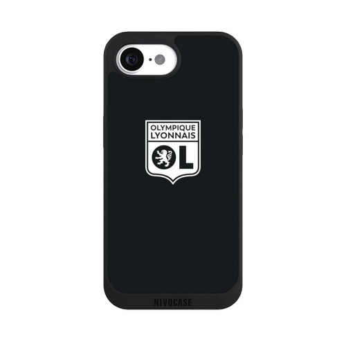 Apple iPhone 16e NIVOpure OL Logo Schwarz und Weiß