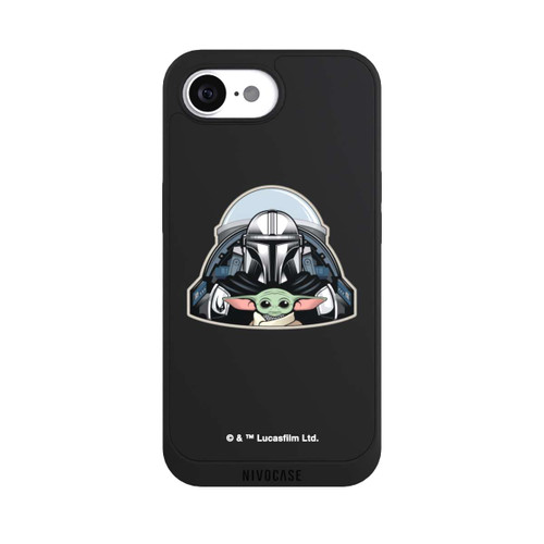 Apple iPhone 16e NIVOpure Mando und Grogu Transparent