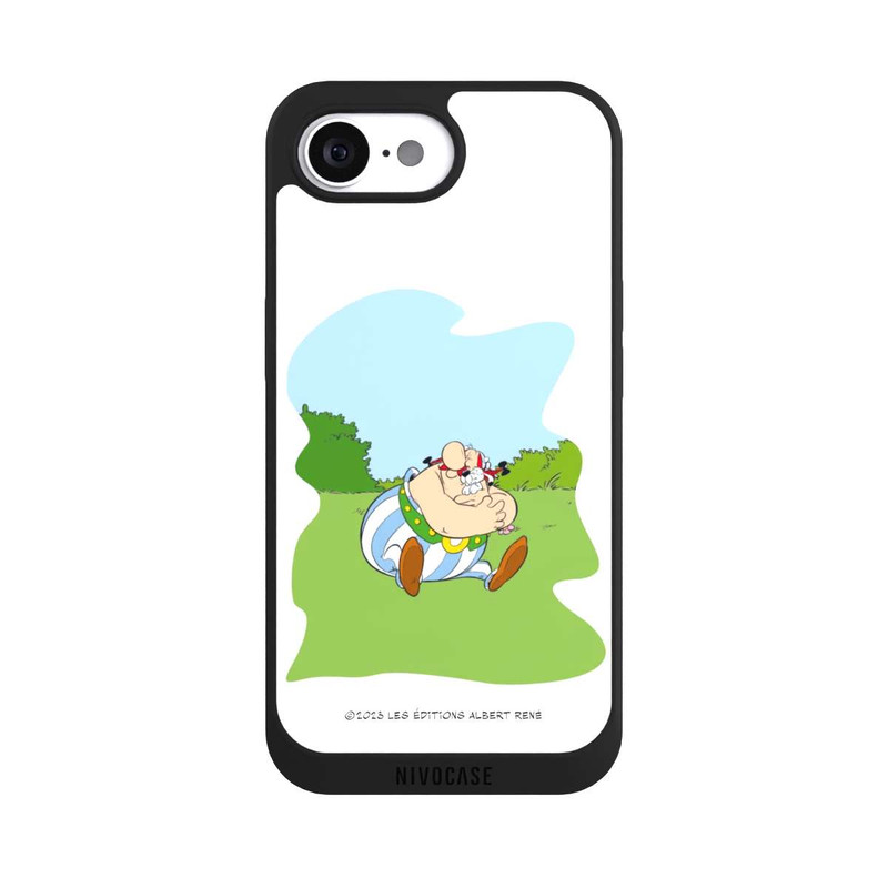 iPhone 16e NIVOpure Obelix Idefix Sitzen