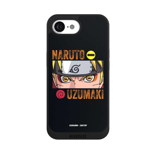 Apple iPhone 16e NIVOpure Naruto Uzumaki Gros plan