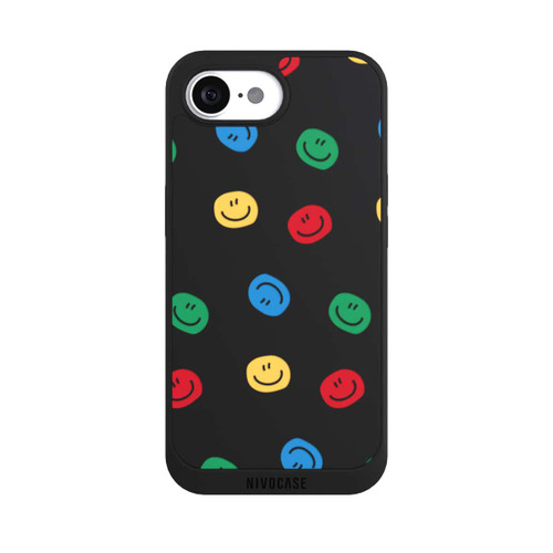 Apple iPhone 16e NIVOpure Smile Motif coloré