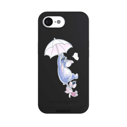 Apple iPhone 16e NIVOpure Winnie Pooh Eeyeore Find Happiness Transparent