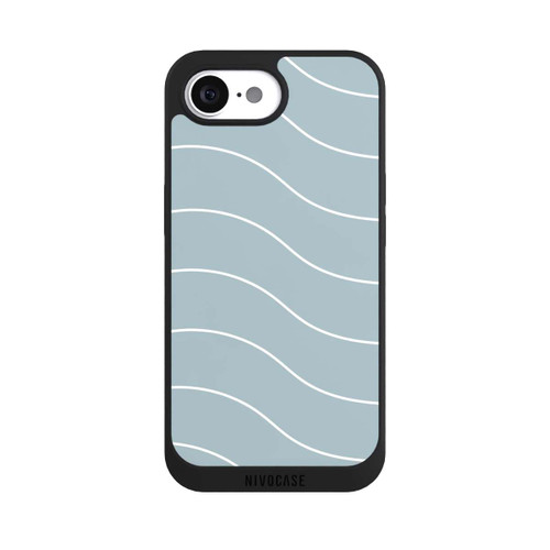 Apple iPhone 16e NIVOpure Trendy Lines White Green