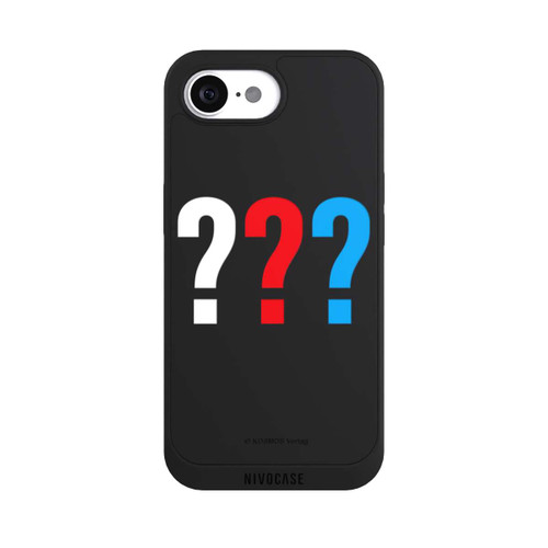 Apple iPhone 16e NIVOpure Die Drei Fragezeichen Logo Transparent