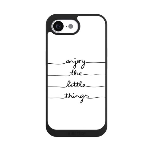 Apple iPhone 16e NIVOpure Enjoy The Little Things White