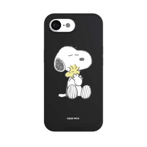 Apple iPhone 16e NIVOpure Snoopy And Woodstock Cuddling transparent