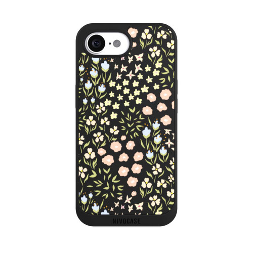 Apple iPhone 16e NIVOpure Summer Flowers Pattern Pastel Colors Transparent