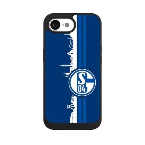 Apple iPhone 16e NIVOpure Schalke 04 Skyline Blau