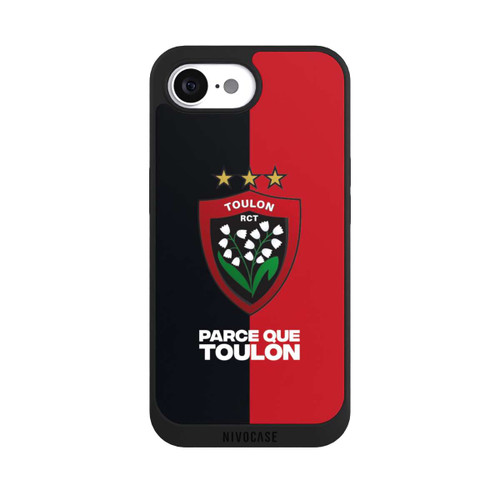 Apple iPhone 16e NIVOpure RCT Logo Rouge Noir