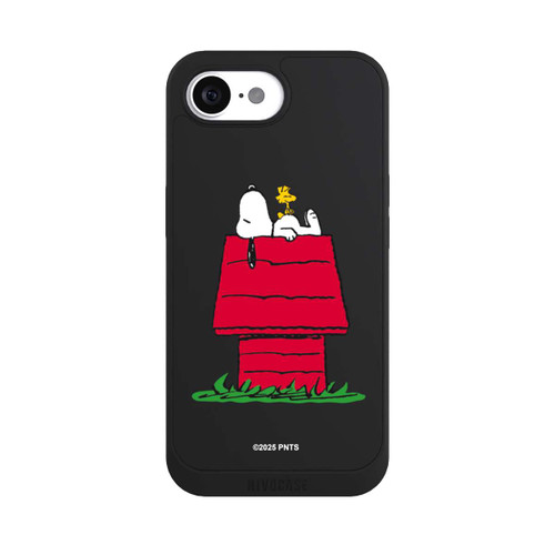 Apple iPhone 16e NIVOpure Snoopy and Woodstock Classic transparent