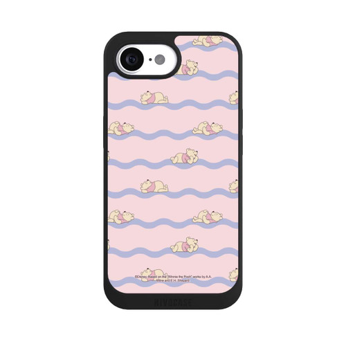 Apple iPhone 16e NIVOpure Winnie the Pooh Pink Waves
