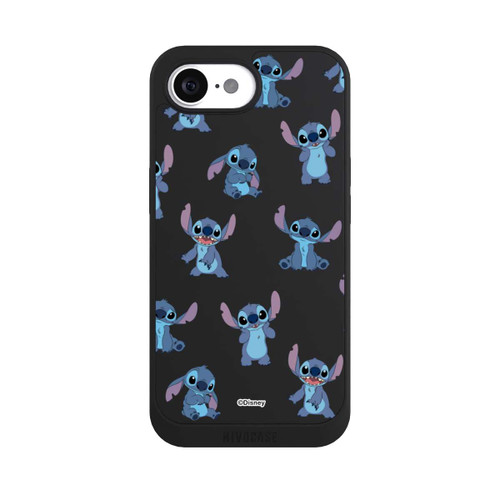 Apple iPhone 16e NIVOpure Stitch Faces Pattern Transparent