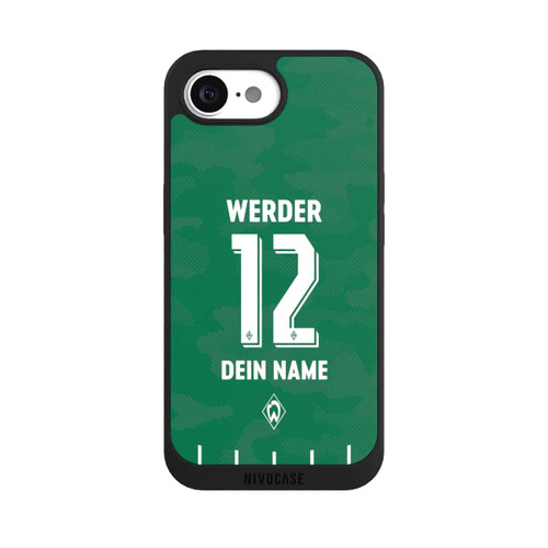 Apple iPhone 16e NIVOpure Werder Bremen Trikot Personalisierbar 25-26