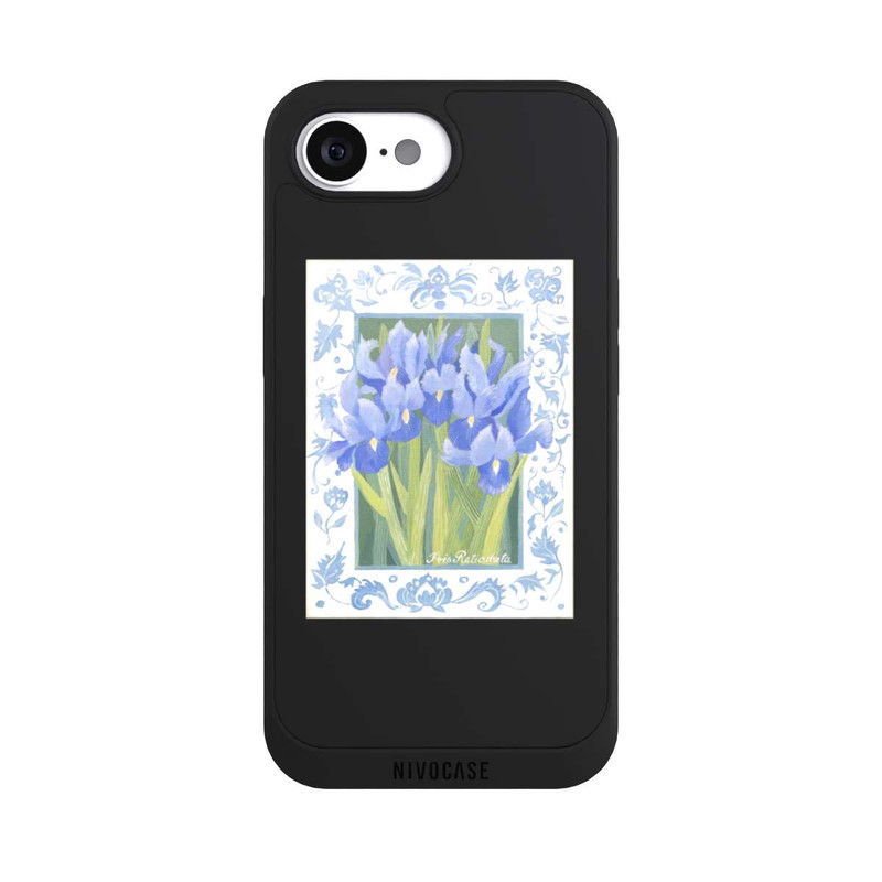 iPhone 16e NIVOpure Blue Iris, by Jennifer Abbott
