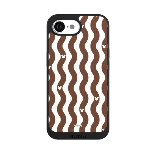 Apple iPhone 16e NIVOpure Mickey Mouse Brown Pattern Waves