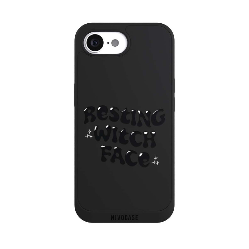 iPhone 16e NIVOpure Resting Witch Face Transparent