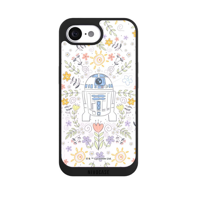 iPhone 16e NIVOpure R2D2 Blumen Muster