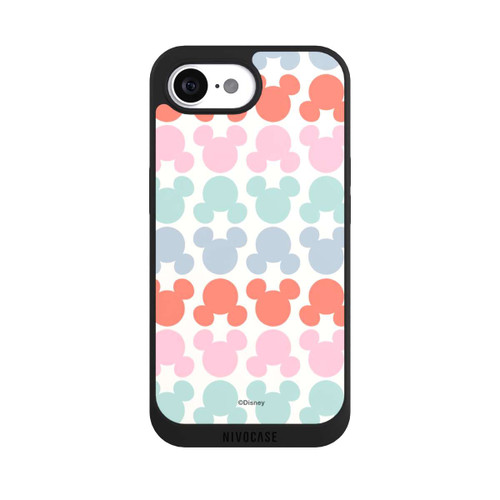 Apple iPhone 16e NIVOpure Disney Mickey Icon Pattern Red and Pink
