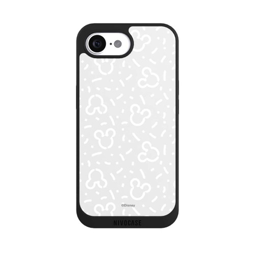Apple iPhone 16e NIVOpure Disney Mickey Icon Pattern Grey