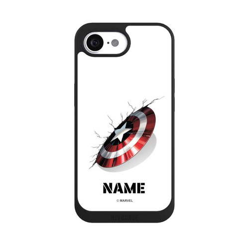 Apple iPhone 16e NIVOpure Captain America Shield Personalisierbar