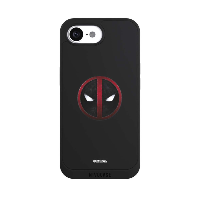 iPhone 16e NIVOpure Deadpool Logo Transparent
