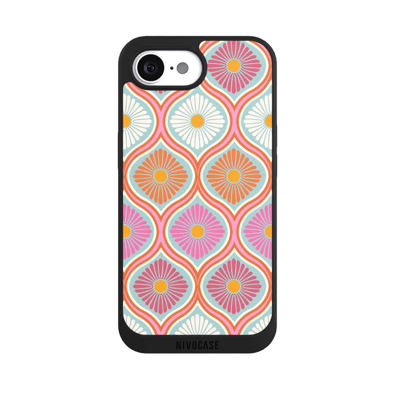 iPhone 16e NIVOpure Groovy 70s Retro Mod Flower Power