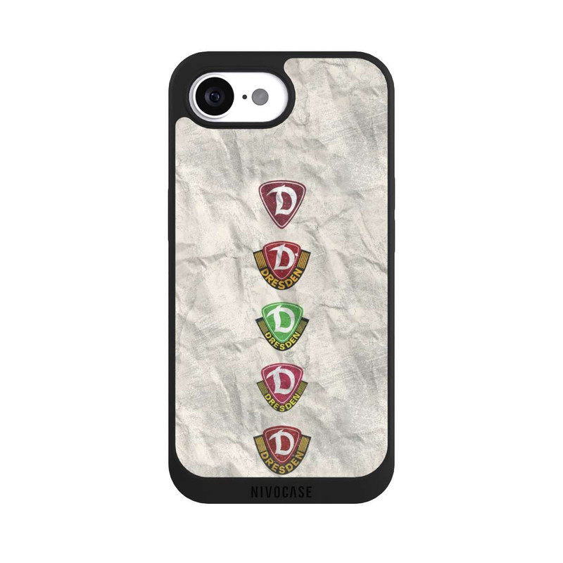 iPhone 16e NIVOpure Dynamo Dresden Logo Historie