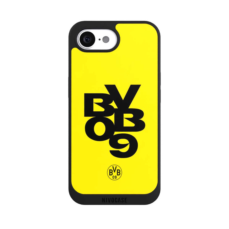 iPhone 16e NIVOpure BVB09 Schwarz Gelb