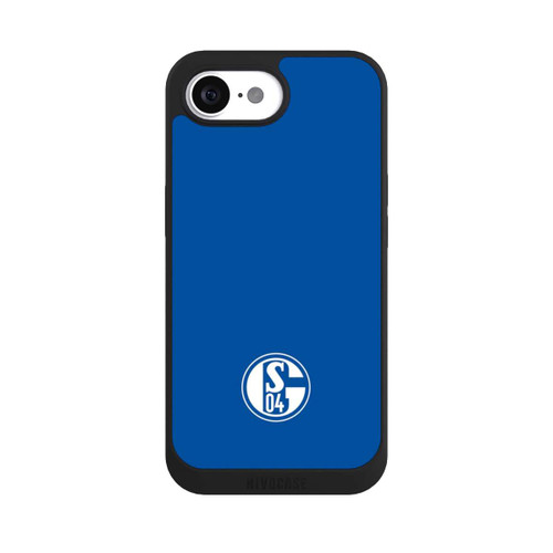 Apple iPhone 16e NIVOpure FC Schalke 04 Logo Blau