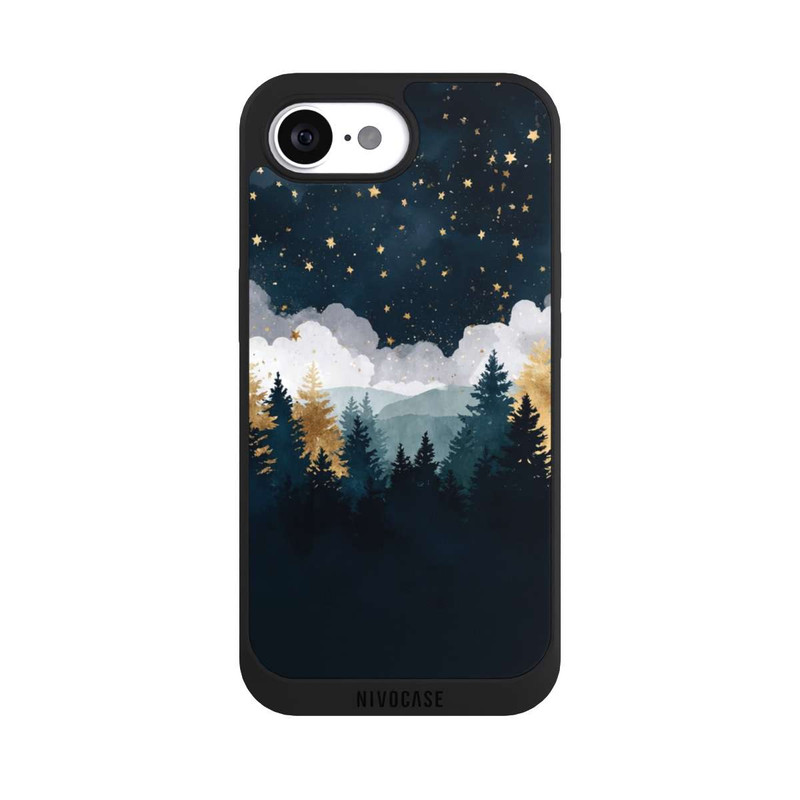 iPhone 16e NIVOpure nächtlicher Wald Indigo