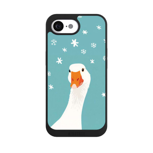 Apple iPhone 16e NIVOpure Funny Goose Stars Blue with AI