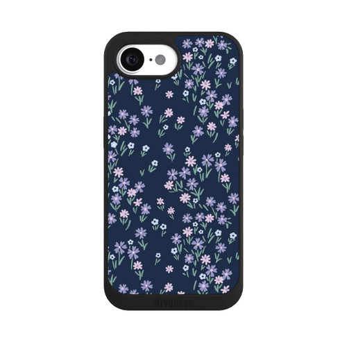Apple iPhone 16e NIVOpure Dark Blue Floral Theme