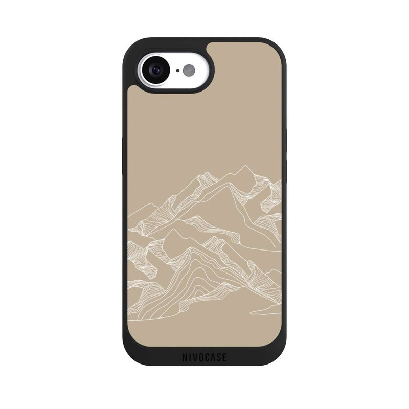 iPhone 16e NIVOpure Berg minimalisitisch