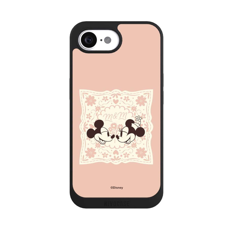 iPhone 16e NIVOpure Minnie und Micky Forever Rosa