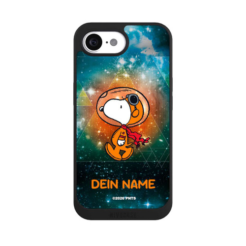 Apple iPhone 16e NIVOpure Snoopy Weltraumreisender Personalisierbar