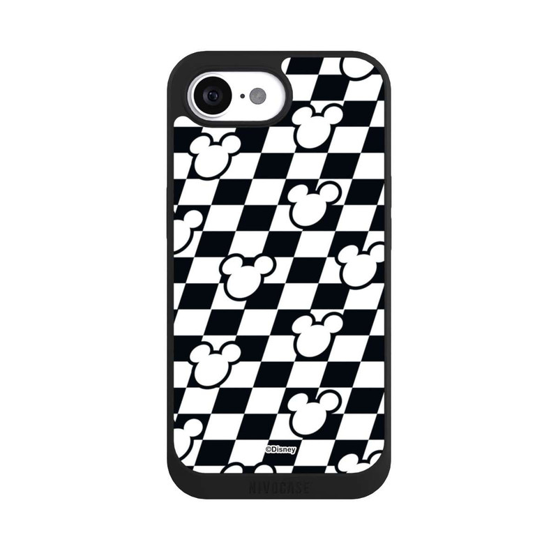 iPhone 16e NIVOpure Happy Racing Pattern Mickey Mouse Motorsport