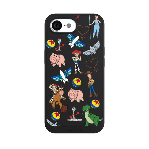 Apple iPhone 16e NIVOpure Toy Story 5 Hero Toys Pattern Transparent