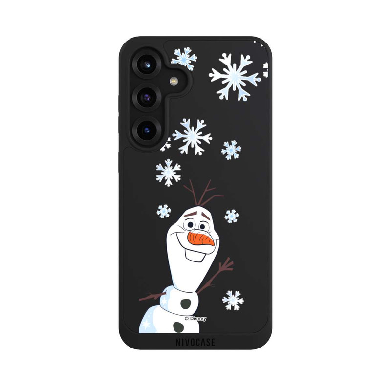 Galaxy S25 + NIVOpure Disney Frozen Olaf Waving Closeup