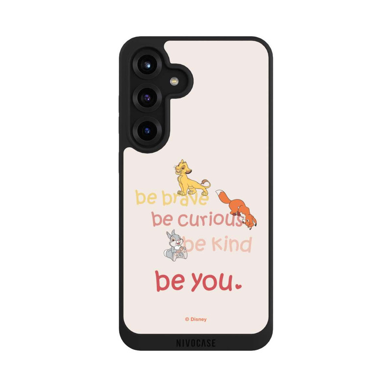 Galaxy S25 + NIVOpure Be Brave Be Curious Be Kind Be You