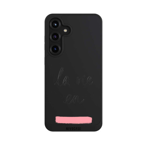 Samsung Galaxy S25+  NIVOpure La vie en Rosa Transparent