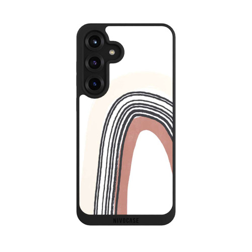 Samsung Galaxy S25+  NIVOpure Texturierter Regenbogen