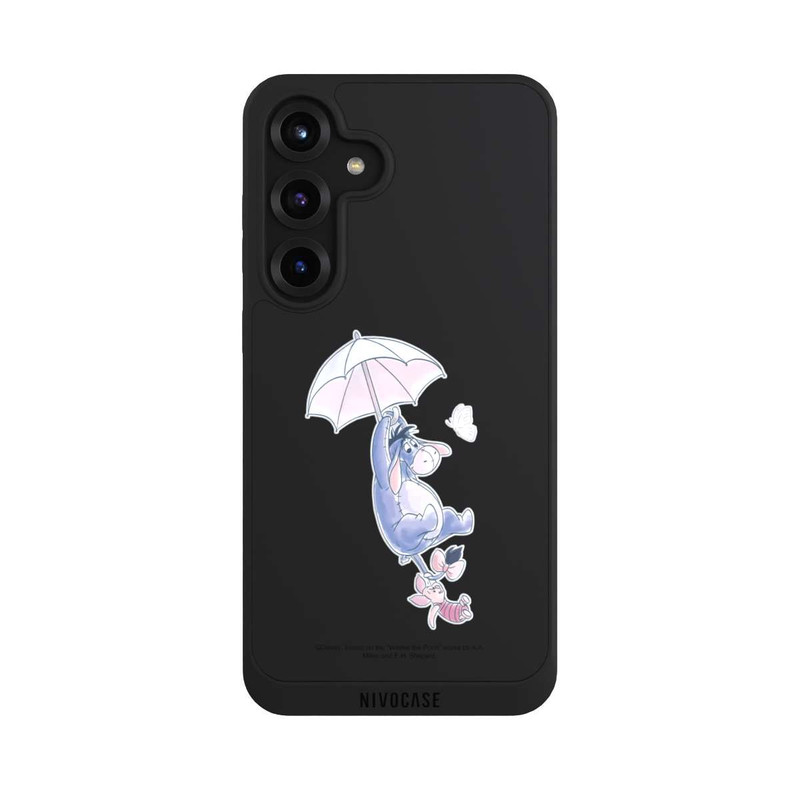 Galaxy S25 + NIVOpure Winnie Pooh Eeyeore Find Happiness Transparent