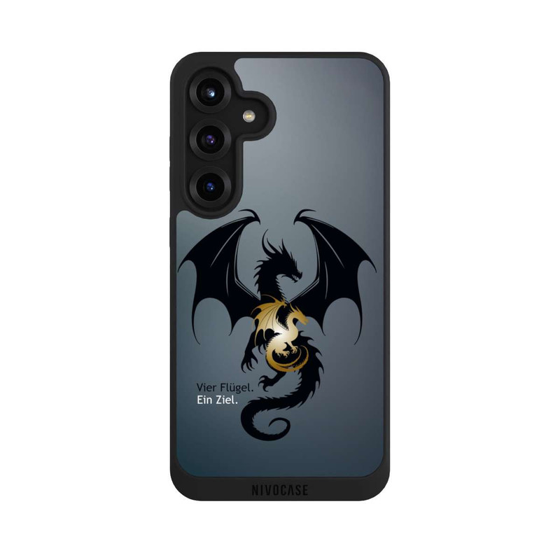 Galaxy S25 + NIVOpure Dragons Four Wings One Goal