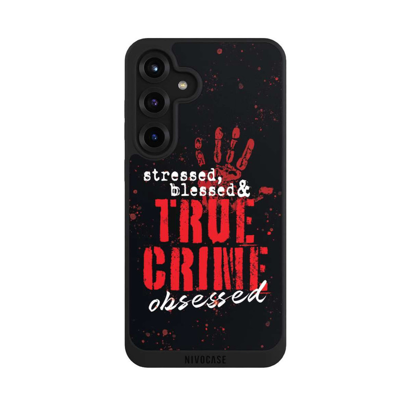 Galaxy S25 + NIVOpure True Crime Obsessed